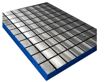 T Grooves Cast Iron Lapping Plate HT250 Durable Machine Bed Surface Plate