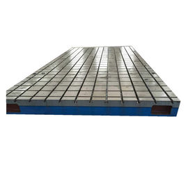 T Grooves Cast Iron Lapping Plate HT250 Durable Machine Bed Surface Plate